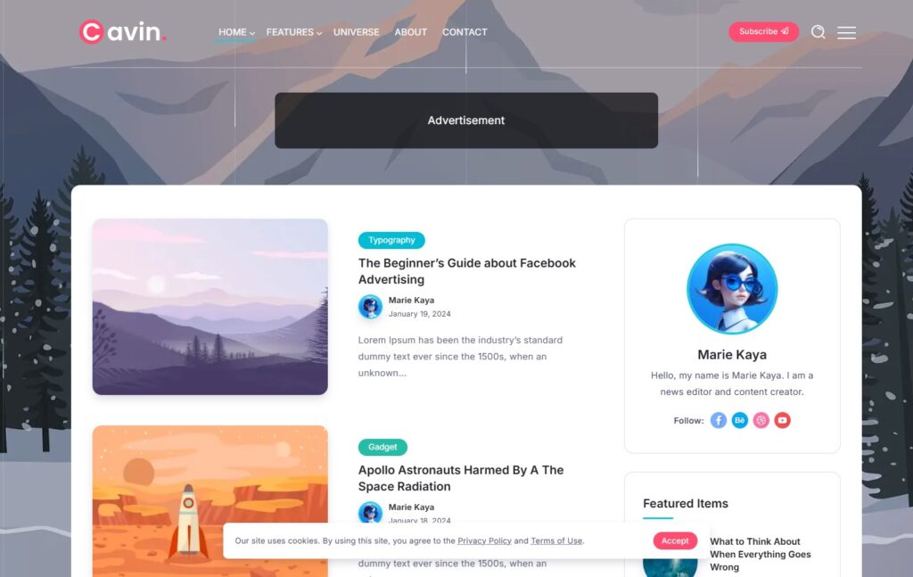 Download cavin theme