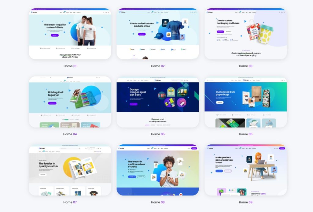 Demo Theme Printec