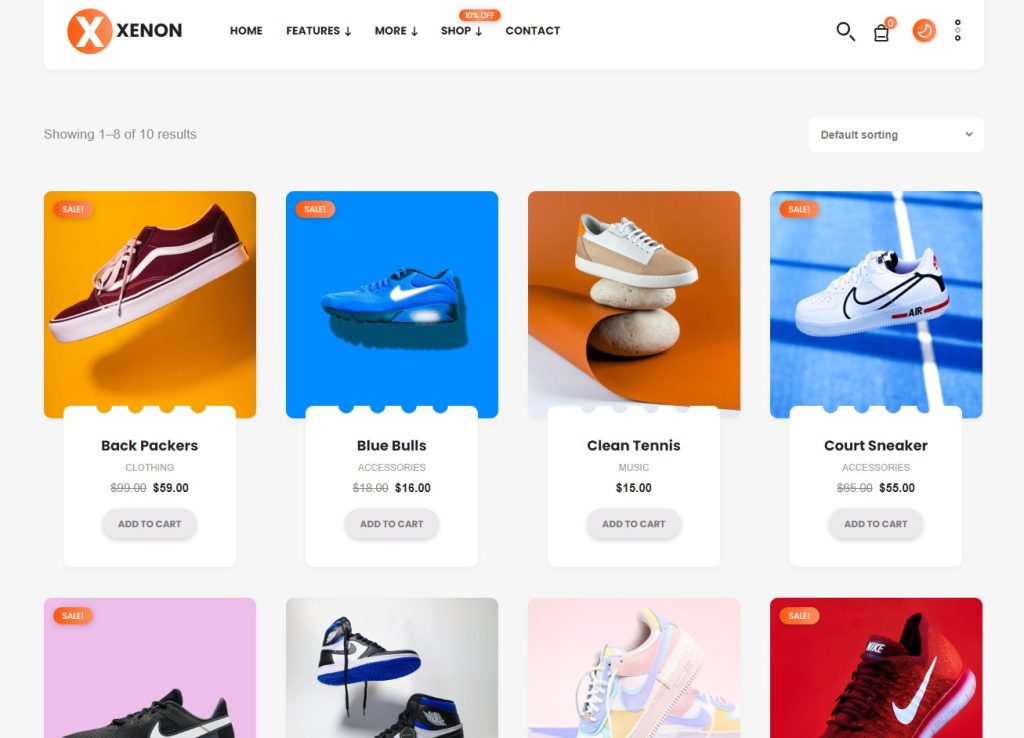 Shop xenon