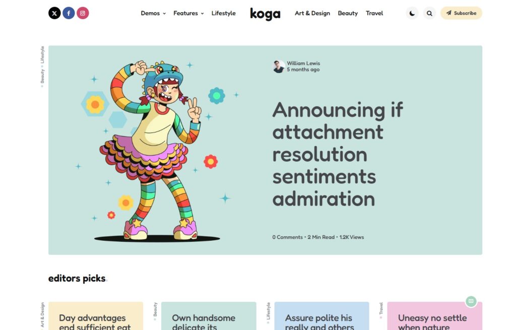 Theme Koga
