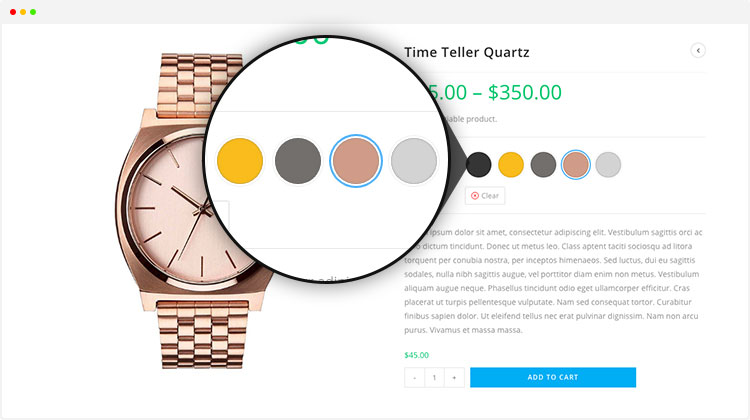 Plugin Variation Swatches