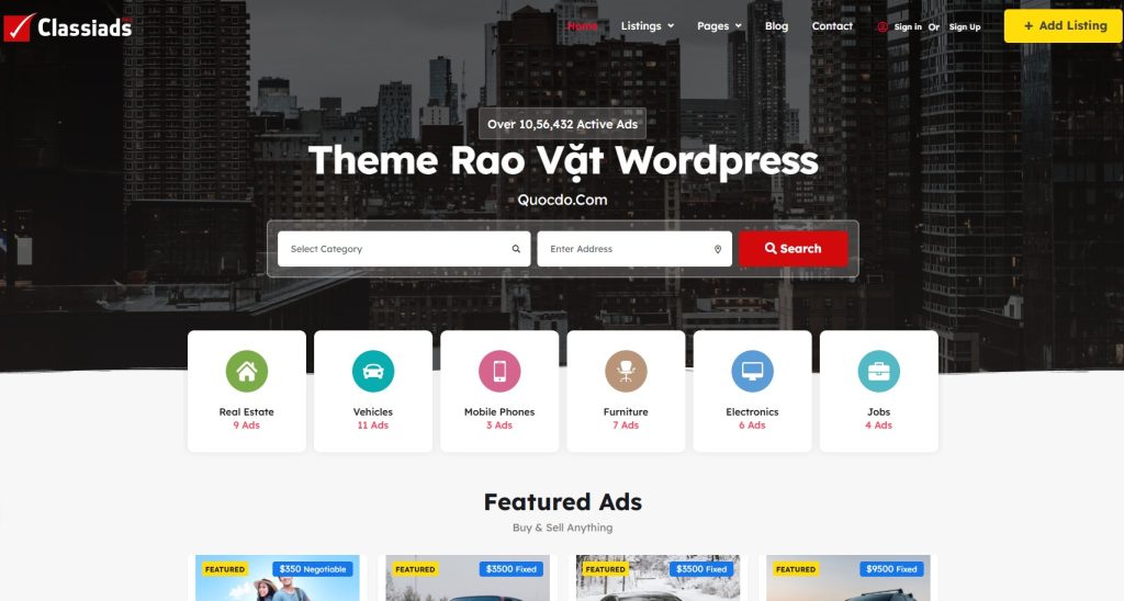 Theme Classiads