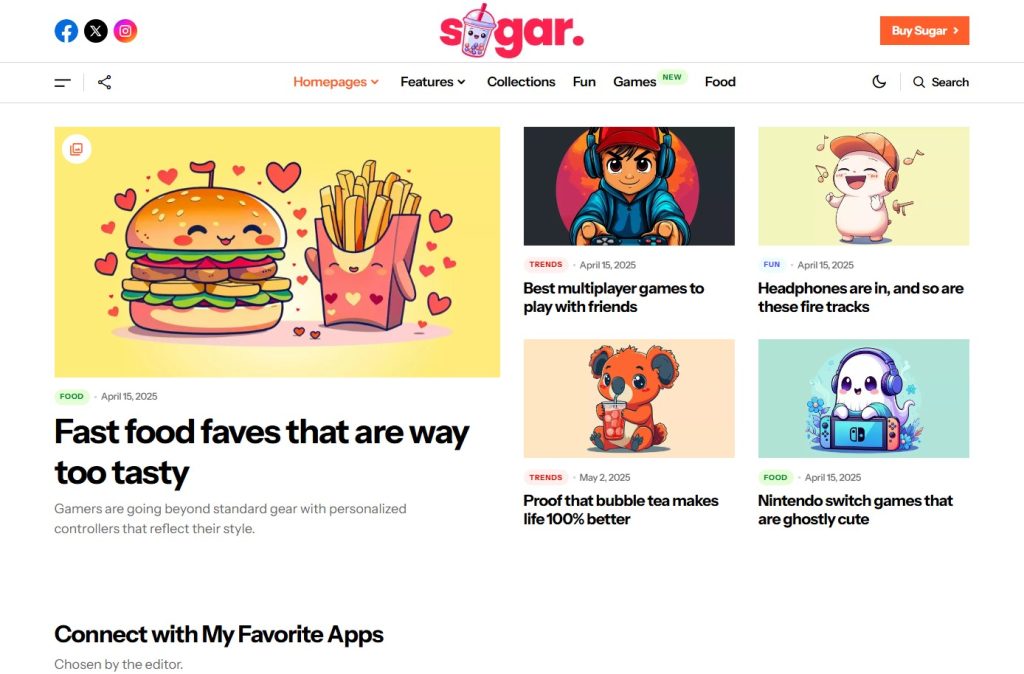 Theme Sugar