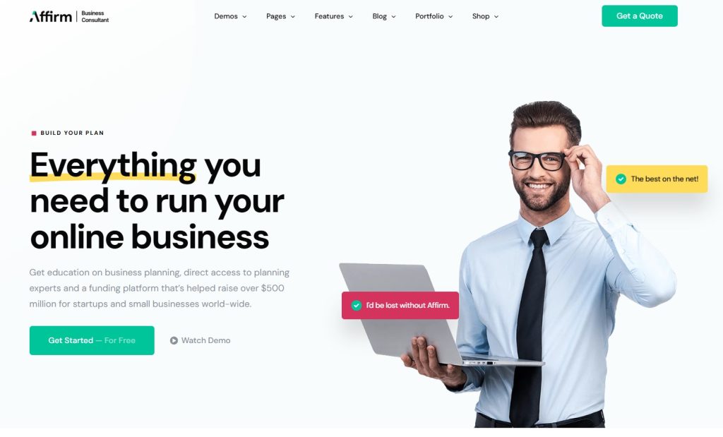 Theme Affirm