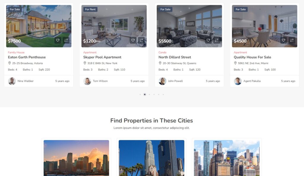 Theme Bất Động Sản WordPress