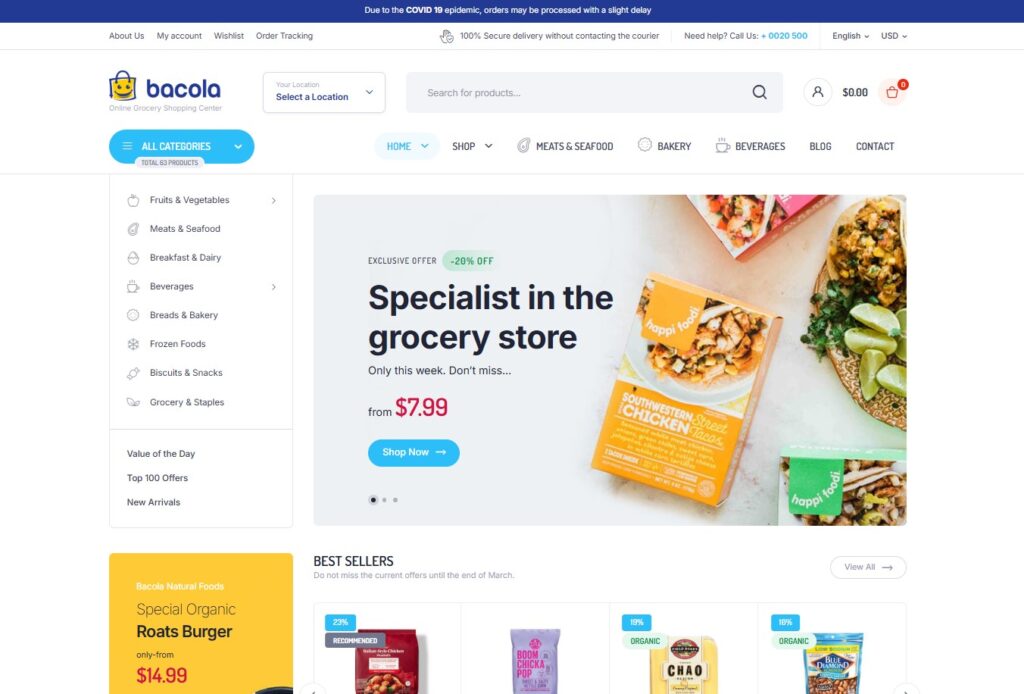 Theme Bacola