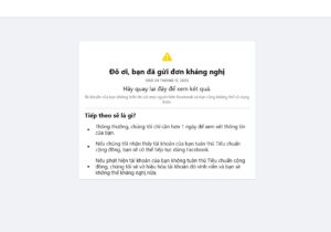 Mở Khóa Facebook 180 Ngày Bị Treo