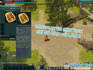 Cách luyện mật tịch chỉ số cao võ lâm 2